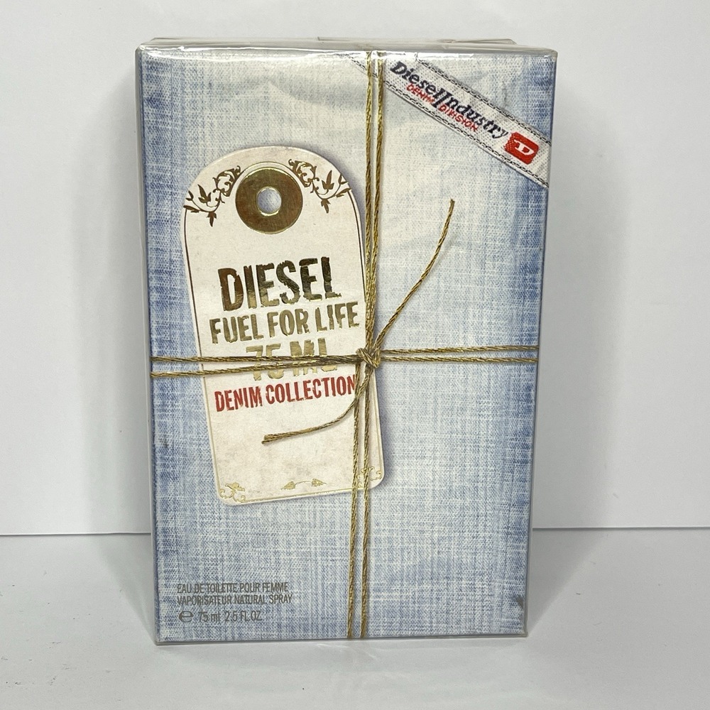 Diesel Fuel For Life Denim 2.5 oz Eau De Toilette 75 ml Spray For Women